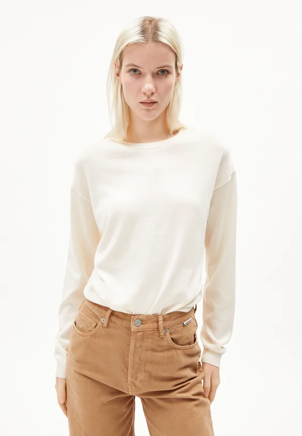 LAILAA - Strickpullover - oatmilk