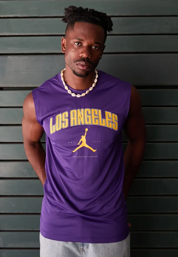 LAL NBA CITIES - Top - field purple