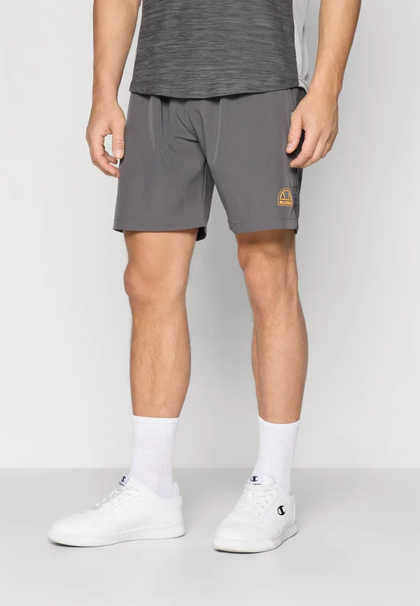 LAMANO SHORT - Kurze Sporthose - dark grey/light grey