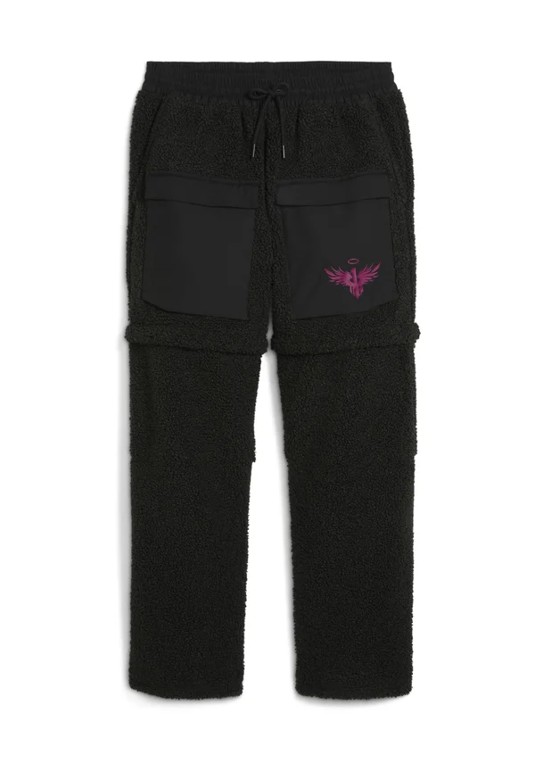 LAMELO SUPERNOVA SHERPA - Stoffhose - black