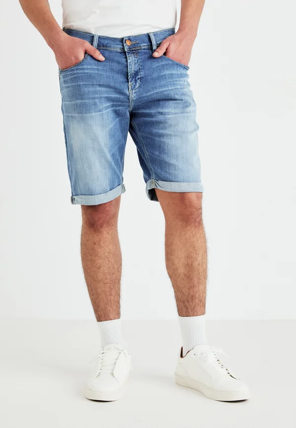 LANCE  - Jeans Shorts - blue denim