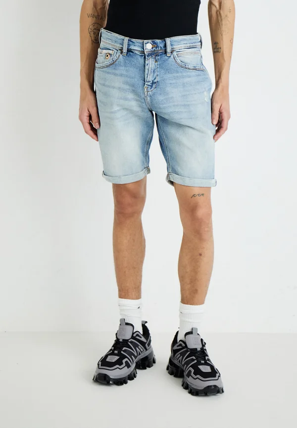 LANCE - Jeans Shorts - vion wash