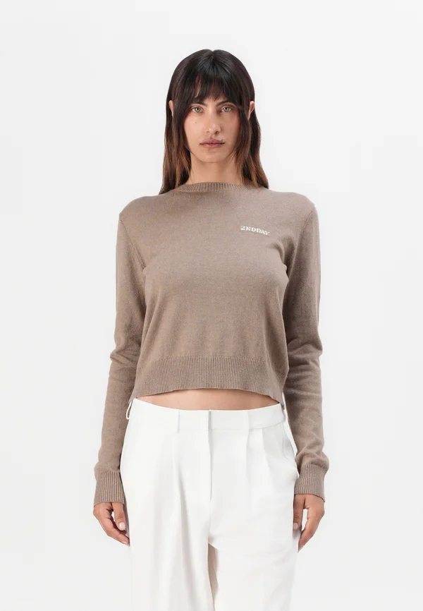 LANCE - Strickpullover - timber wolf