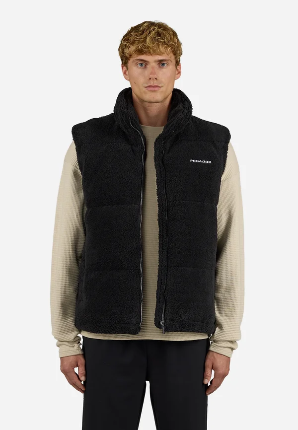 LANDIN PUFFER VEST - Weste - black