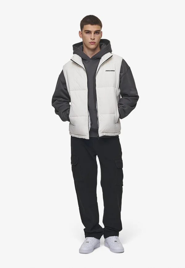 LANDIN PUFFER - Weste - bone white