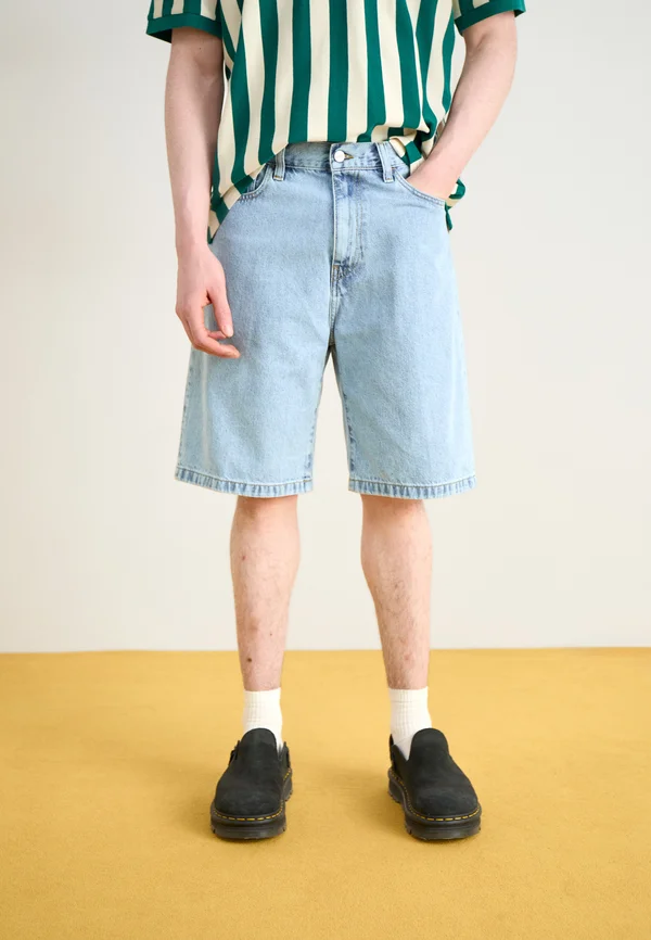 LANDON  - Jeans Shorts - blue bleached