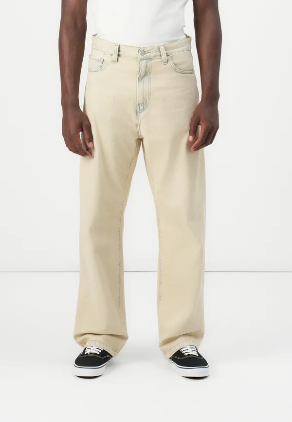 LANDON PANT - Jeans Relaxed Fit - blue sand bleached