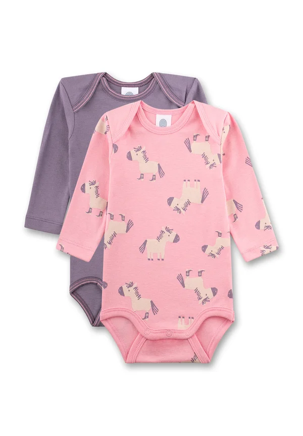 LANGARM DOPPELPACK - Body - rosa