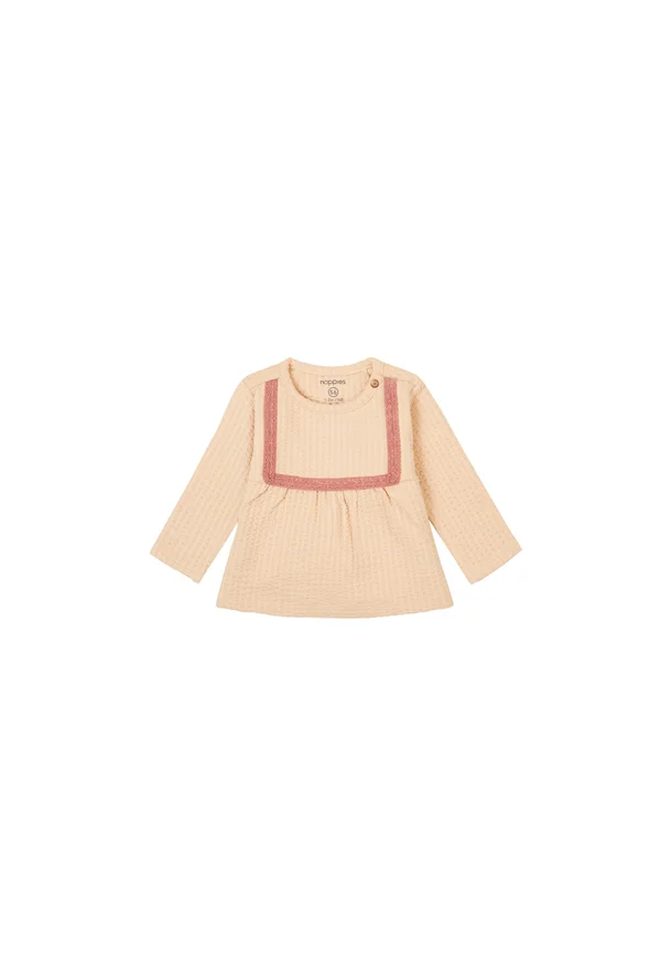LANGARM FINANA - Strickpullover - appleblossom