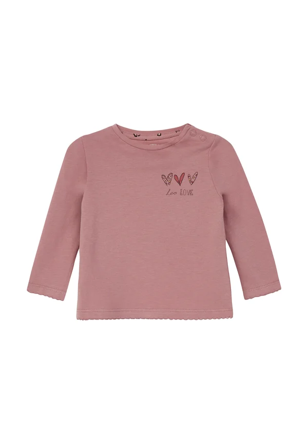 Langarmshirt - altrosa
