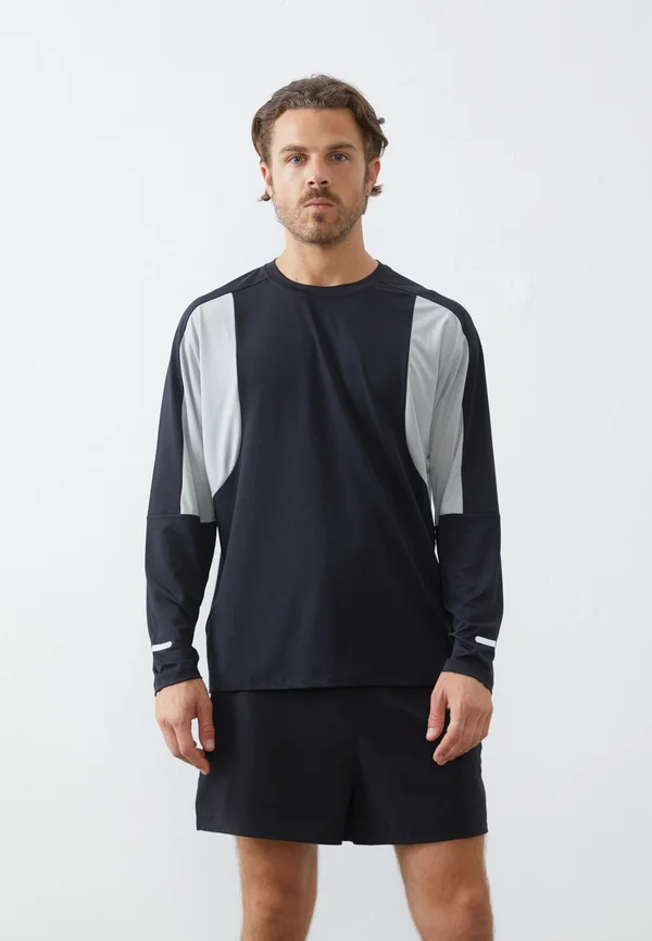 Langarmshirt - black