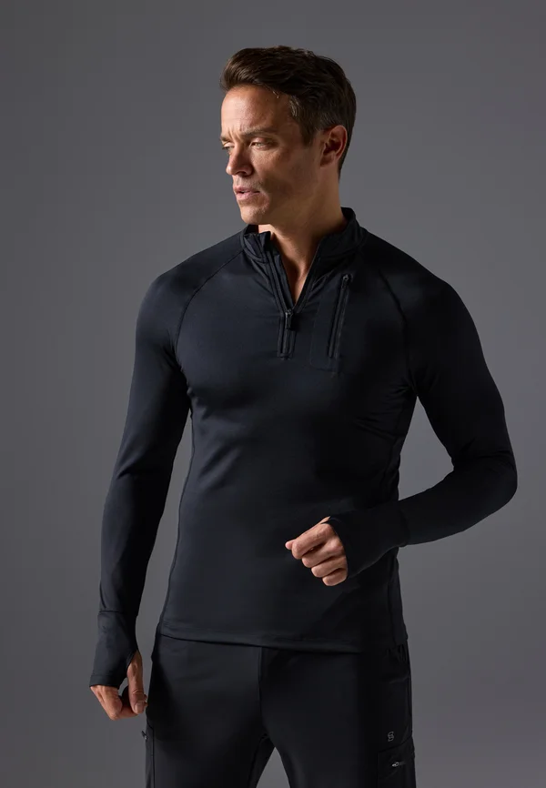 Langarmshirt - black