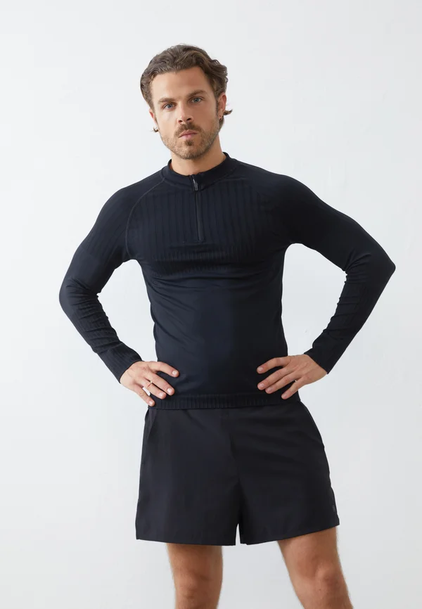 Langarmshirt - black