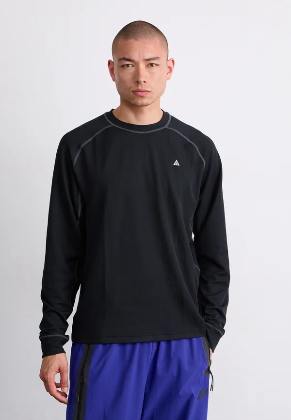 Langarmshirt - black/anthracite