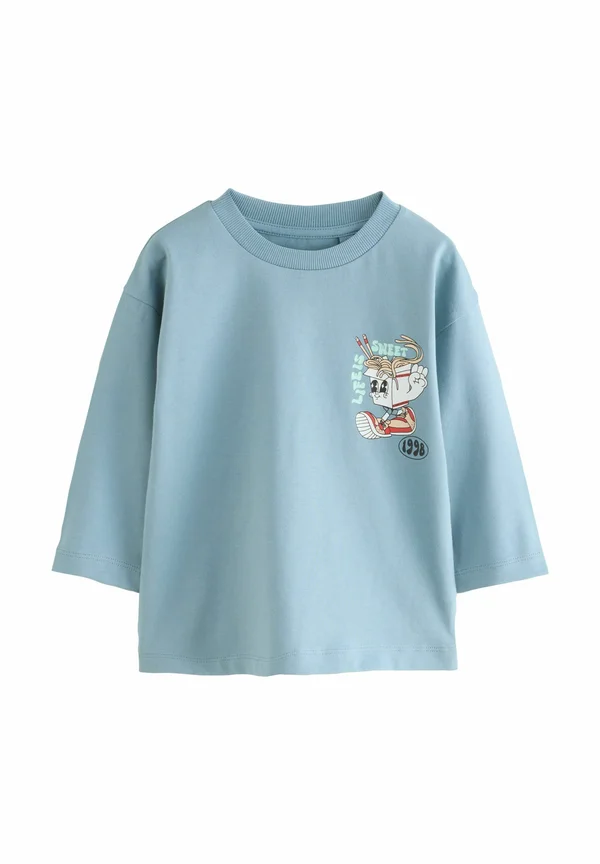 Langarmshirt - blue noodle up