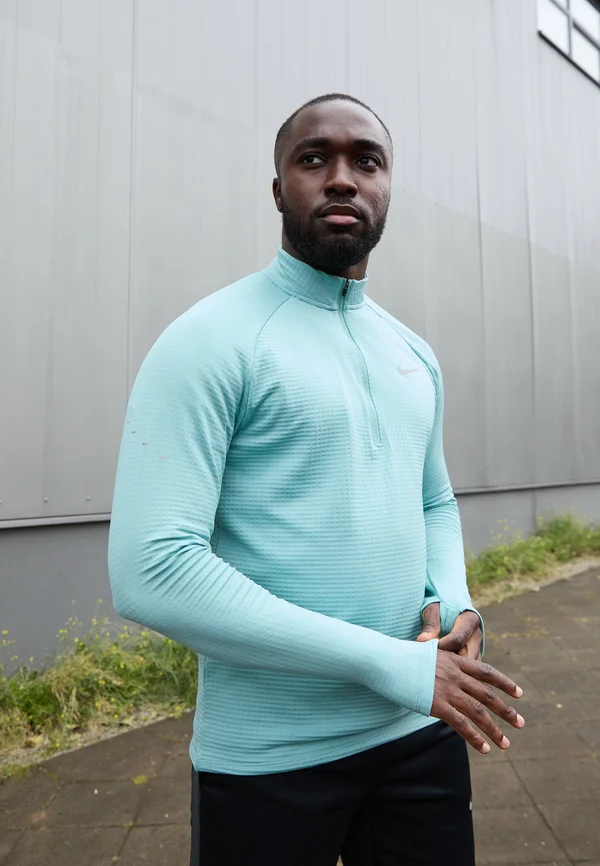 Langarmshirt - cannon/silver-coloured