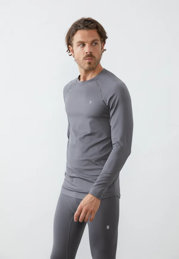 Langarmshirt - dark grey
