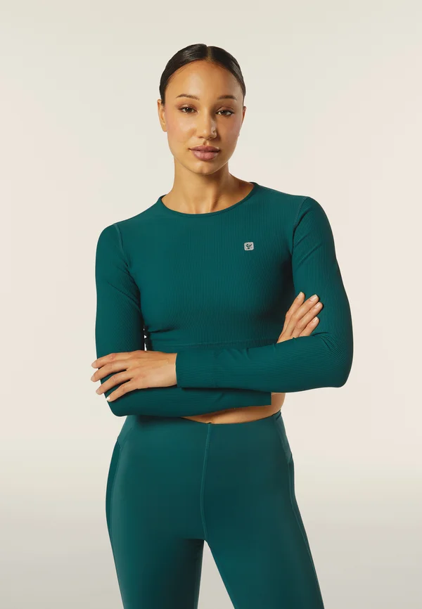 Langarmshirt - dark sea