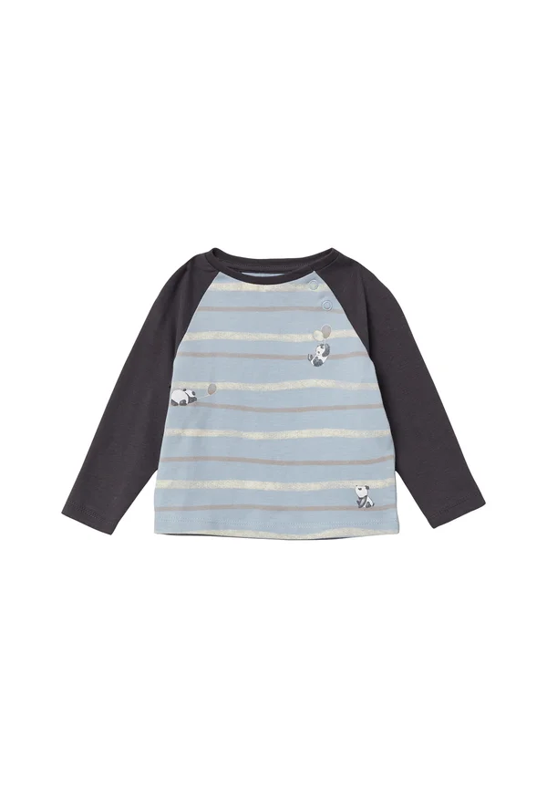 Langarmshirt - dunkelgrau