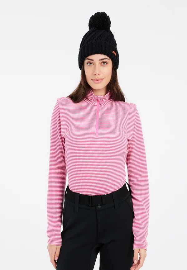 Langarmshirt - foxy pink