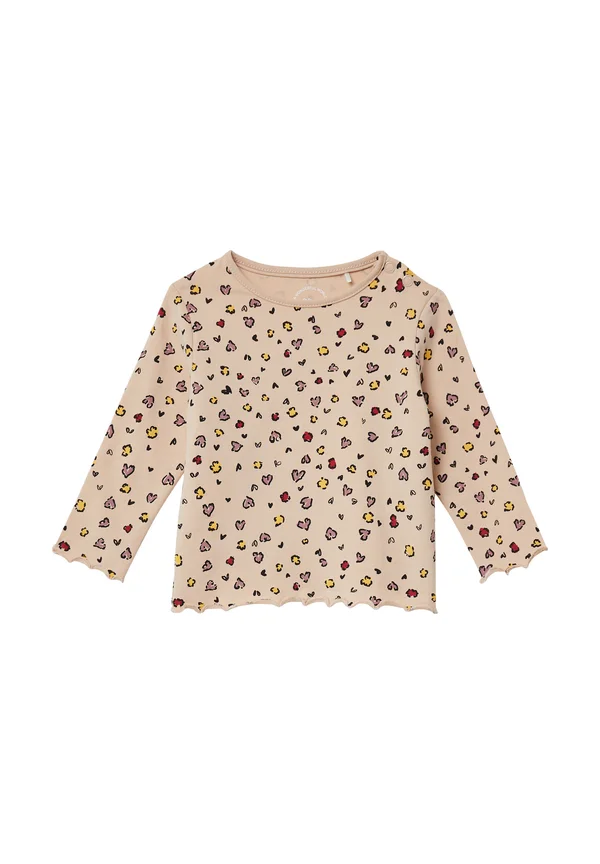 Langarmshirt - helles beige