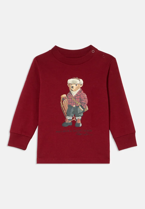 Langarmshirt - holiday red