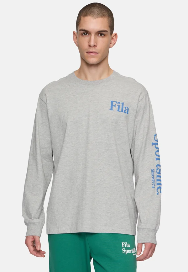 Langarmshirt - light grey melange
