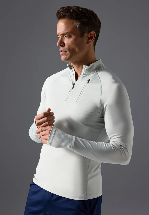 Langarmshirt - light grey