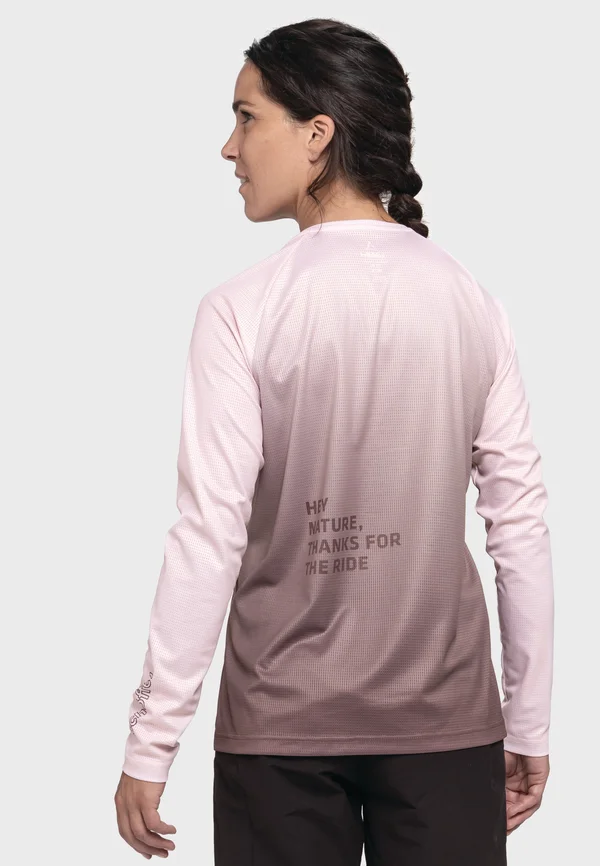 Langarmshirt - lila