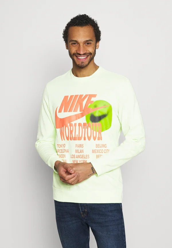 Langarmshirt - liquid lime