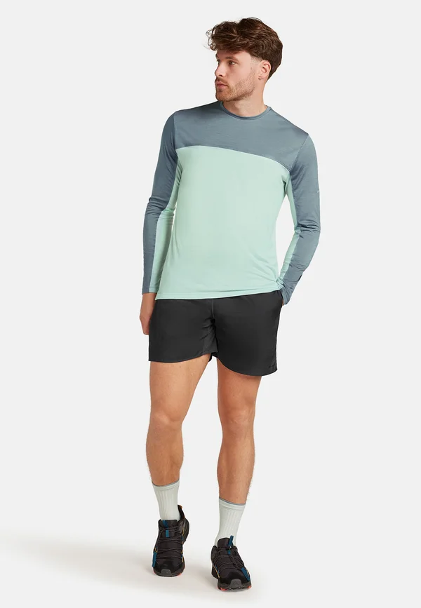 Langarmshirt - mint blue ash cb