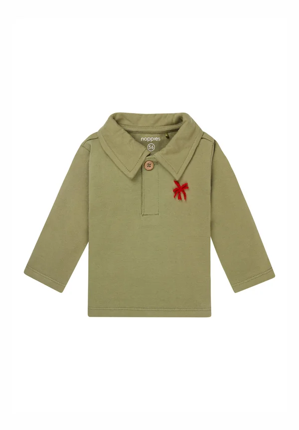 Langarmshirt - oil green