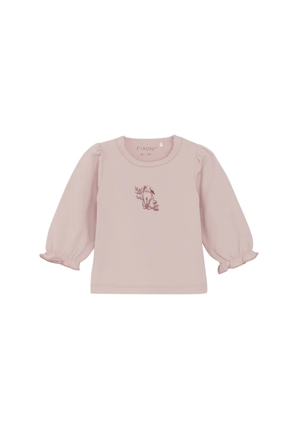 Langarmshirt - pale mauve