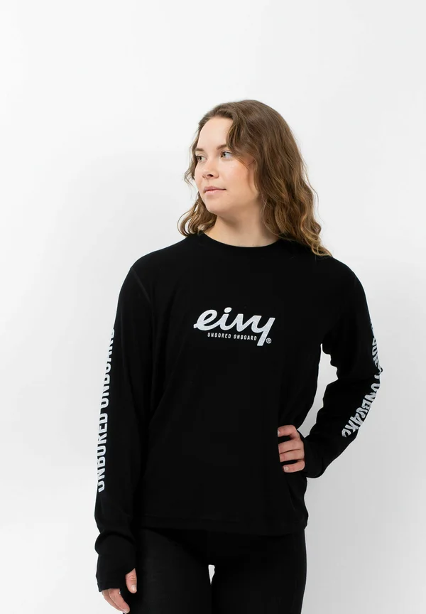 Langarmshirt - schwarz