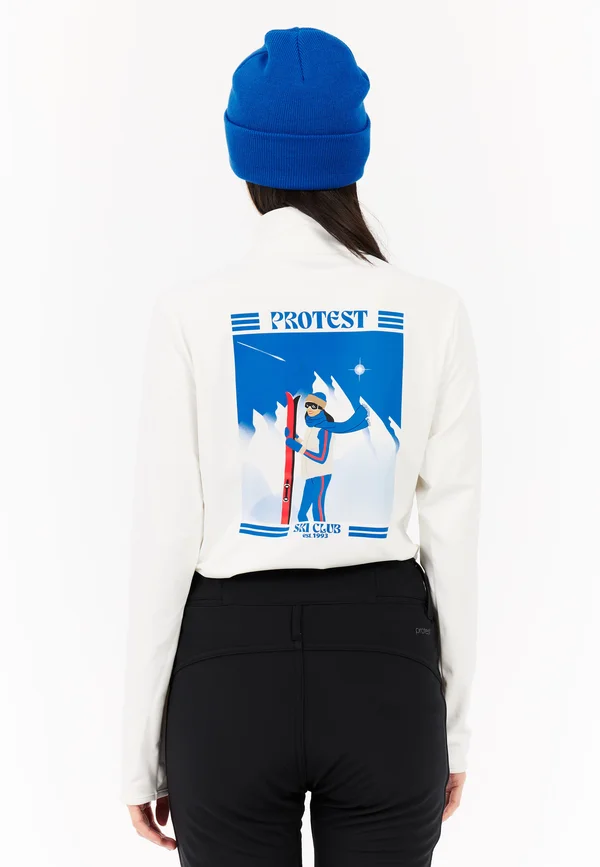 Langarmshirt - seashelloffwhite