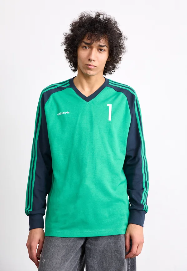 Langarmshirt - semi court green