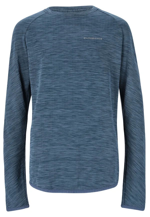 Langarmshirt - slate blue