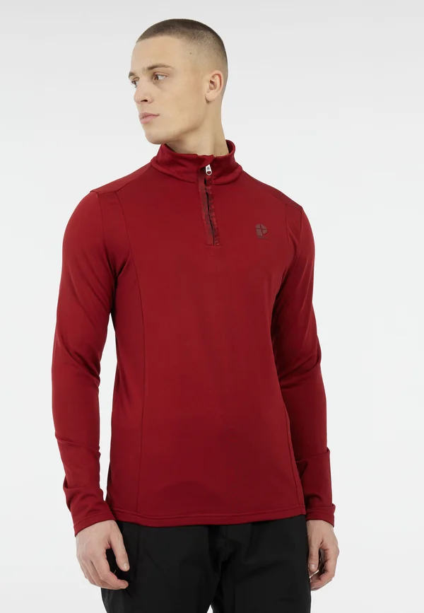 Langarmshirt - velvet red