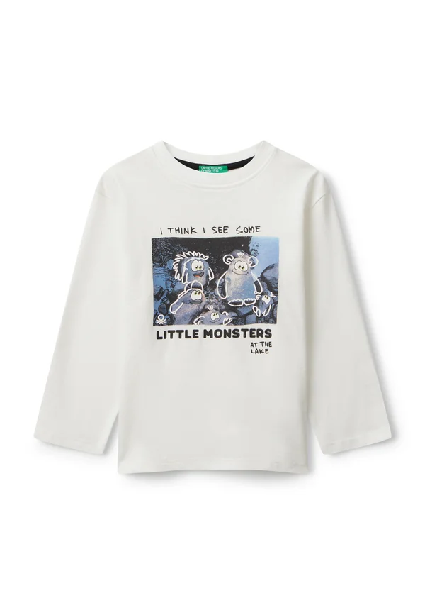 Langarmshirt - white