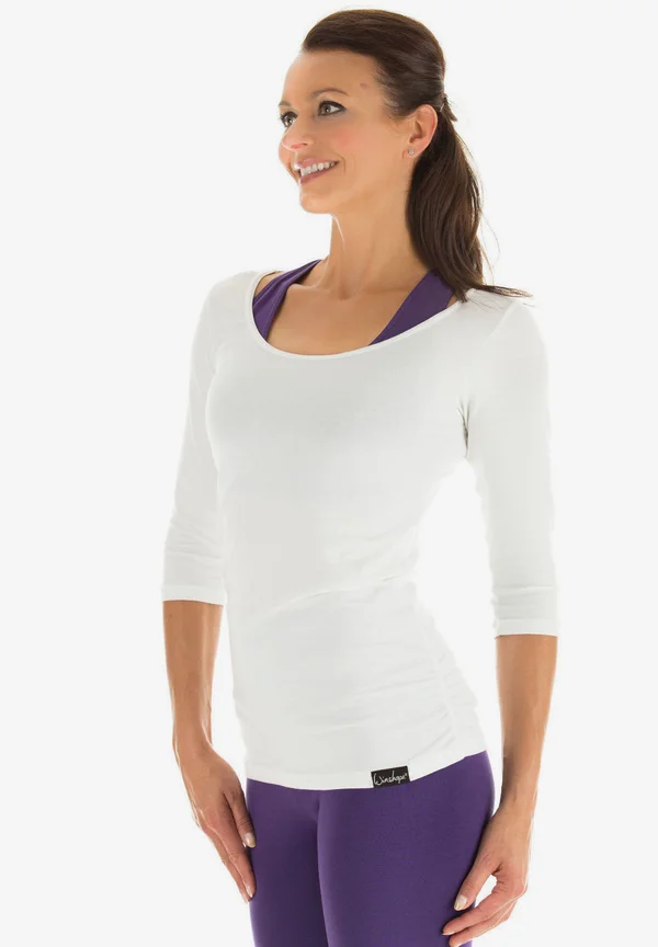 Langarmshirt - white