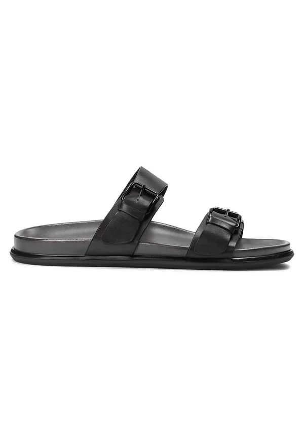 LANIN - Pantolette flach - black