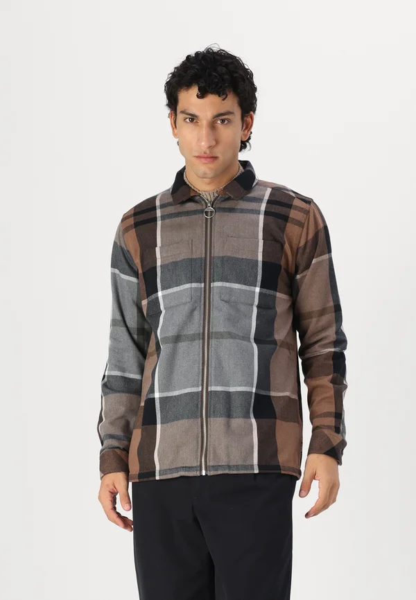LANNICH OVERSHIRT - Leichte Jacke - cedarwood
