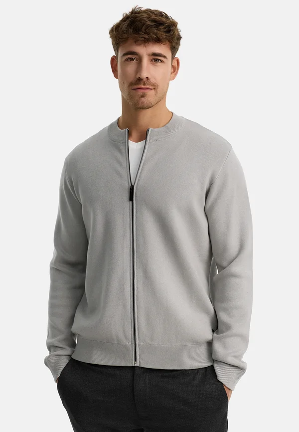 LAOS - Strickjacke - lt grey mix