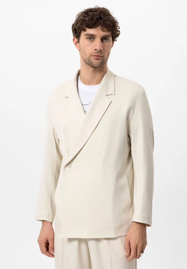 LAPEL COLLAR BASIC - Kurzmantel - ecru