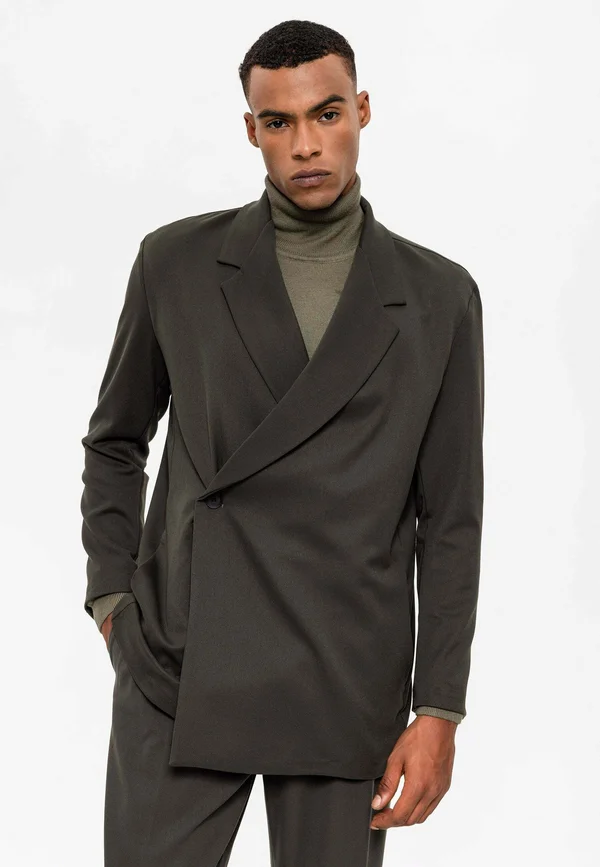 LAPEL COLLAR BASIC - Kurzmantel - khaki