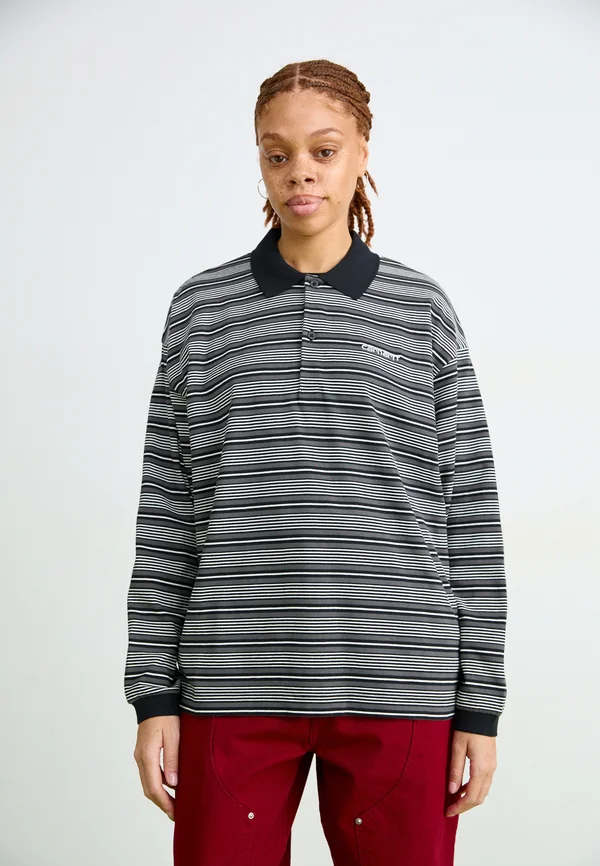 LARGO - Langarmshirt - black