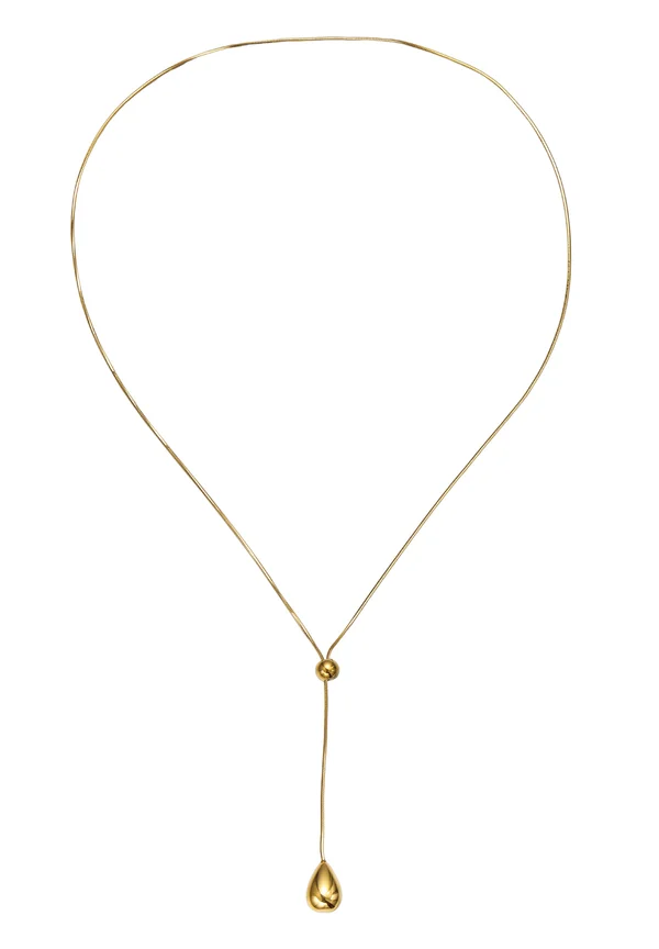 LARIAT Y DOUBLE DROP - Halskette - gold-coloured