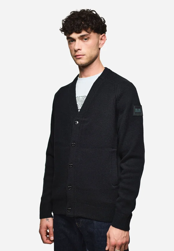 LAUDA RICH - Strickjacke - black