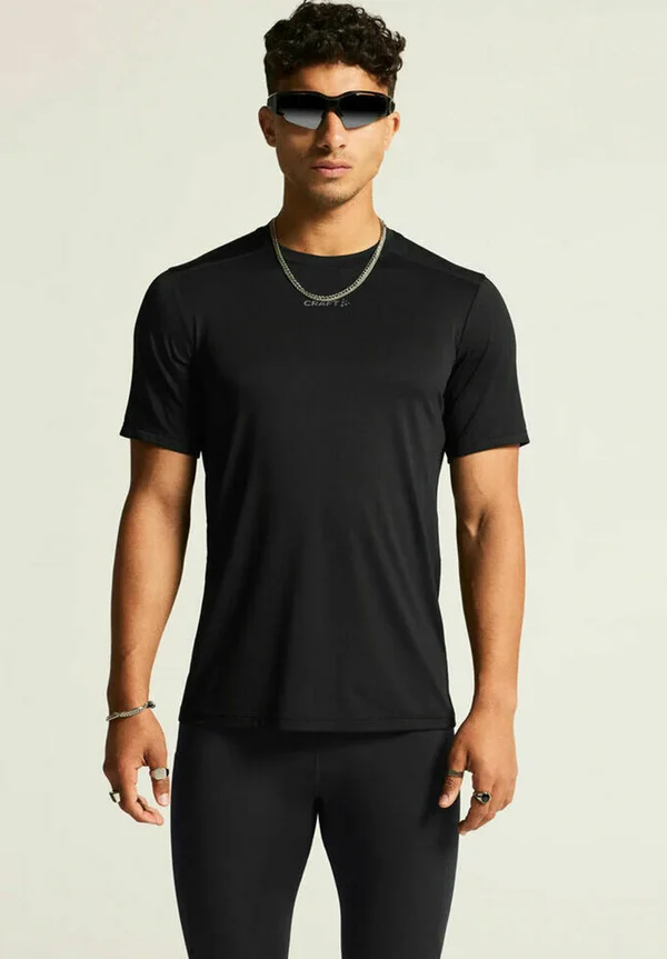 LAUF ADV ESSENCE SHORTSLEEVE - T-Shirt basic - black