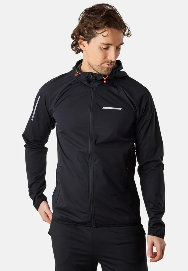 Laufjacke - black orange
